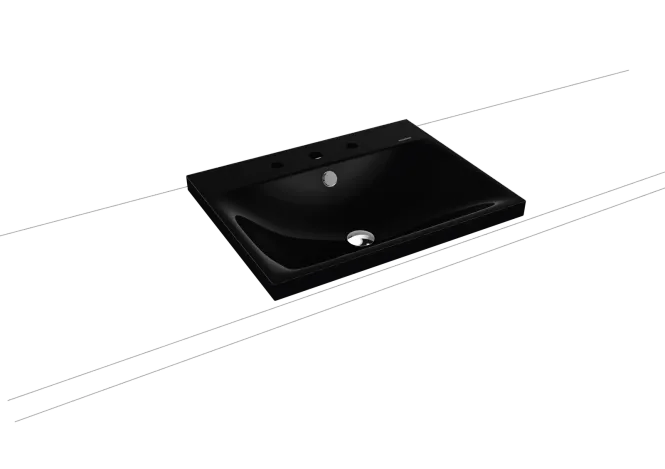 Hovedbilde Kaldewei SILENIO Toppmontert Servant Mod 3040 60x46 cm, Black, 3 ...