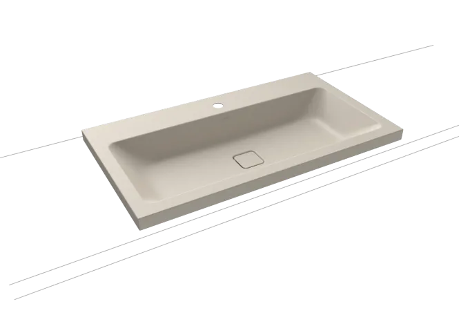 Hovedbilde Kaldewei CONO Mod 3084 Toppmontert Servant, 90x50 cm, Warm Grey 10, 1 ...