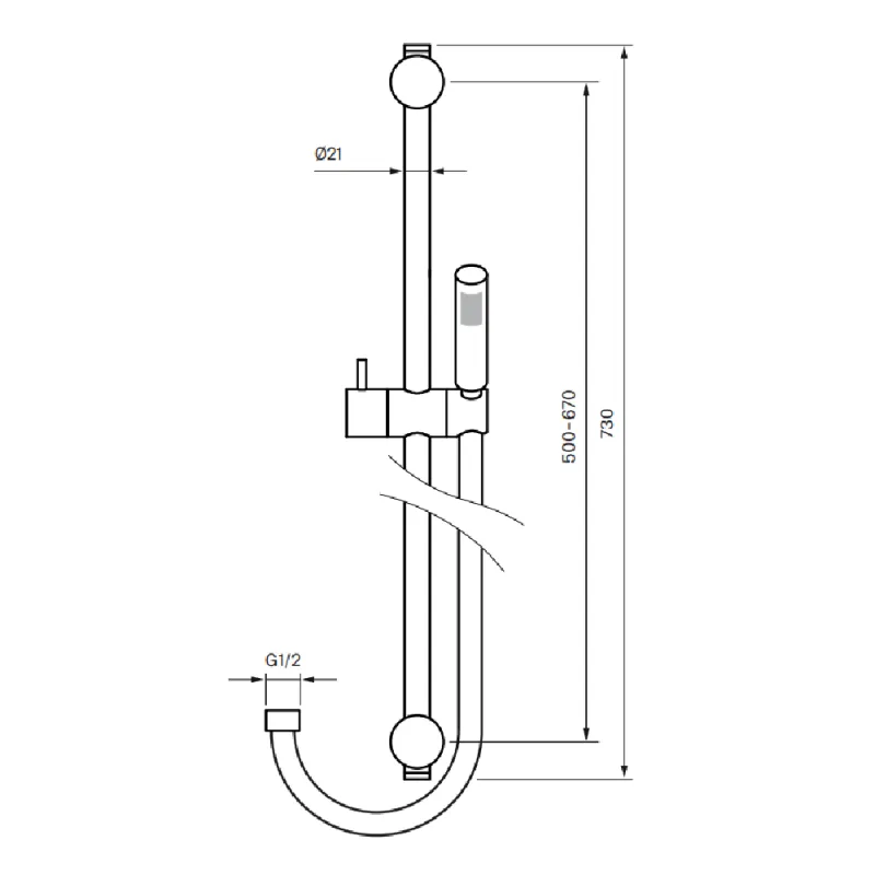 Tapwell ZSAL109 dusjgarnityr
