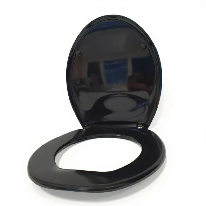 Hovedbilde OUTLET: Normark Chic Toalettsete, Høyglans sort