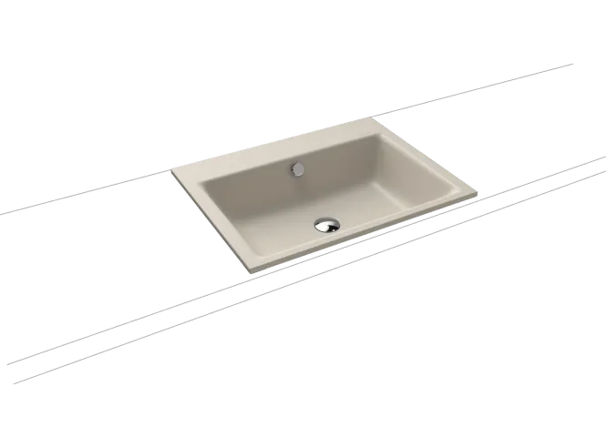 Hovedbilde Kaldewei PURO Mod 3151 Nedfelt Servant, 60x46 cm, Warm Grey 10, 0 ...