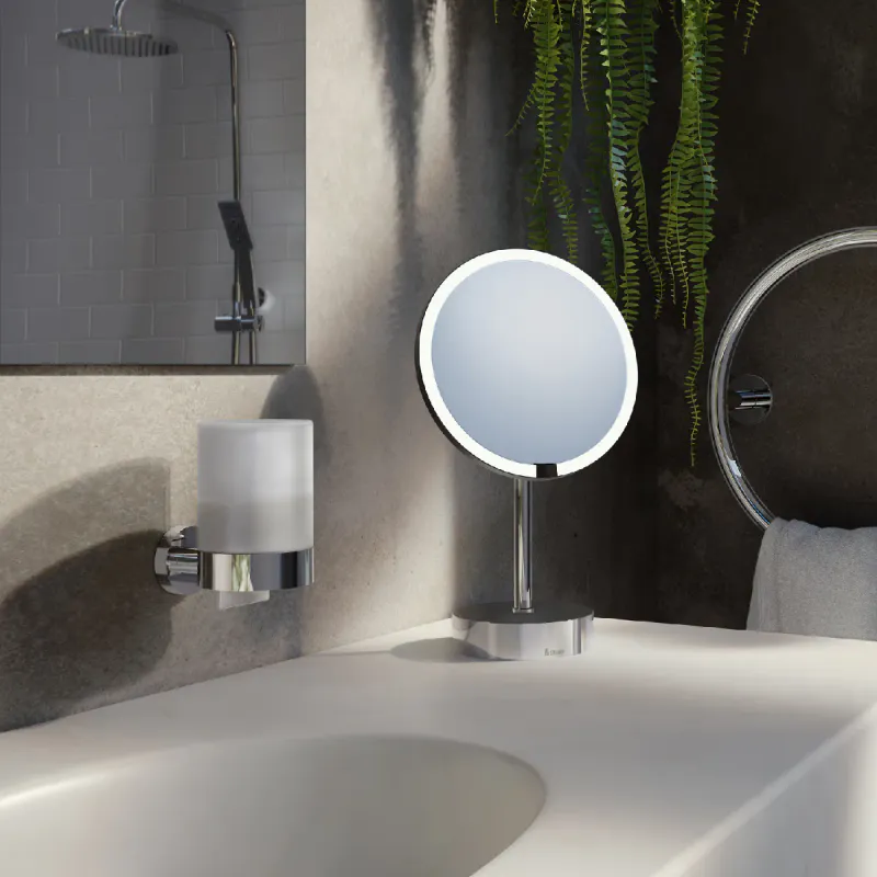 Smedbo Home såpedispenser - frostet glass