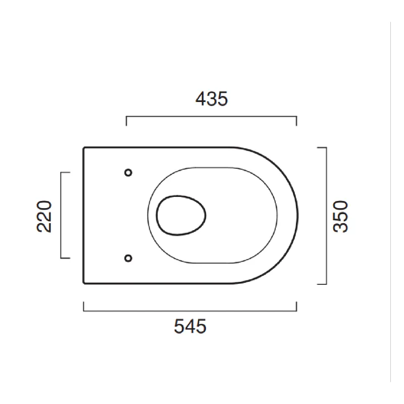 Catalano Sfera 54 Newflush veggtoalett farger inkl.sete
