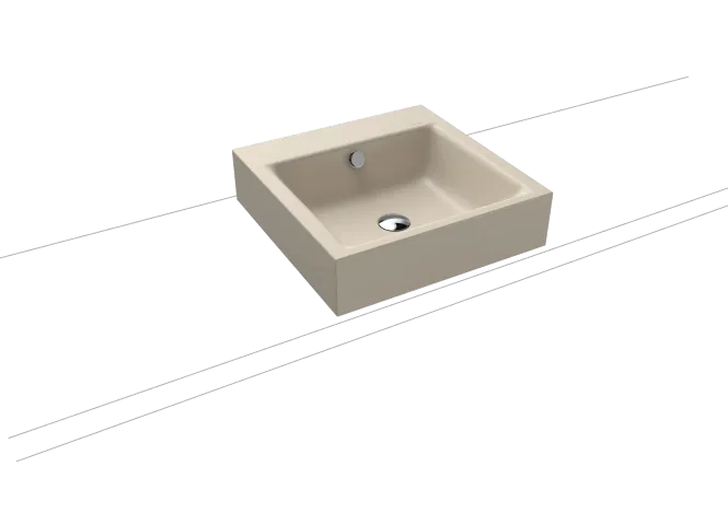 Hovedbilde Kaldewei PURO Mod 3156 Toppmontert Servant, 46x46 cm, Warm Beige 20, ...