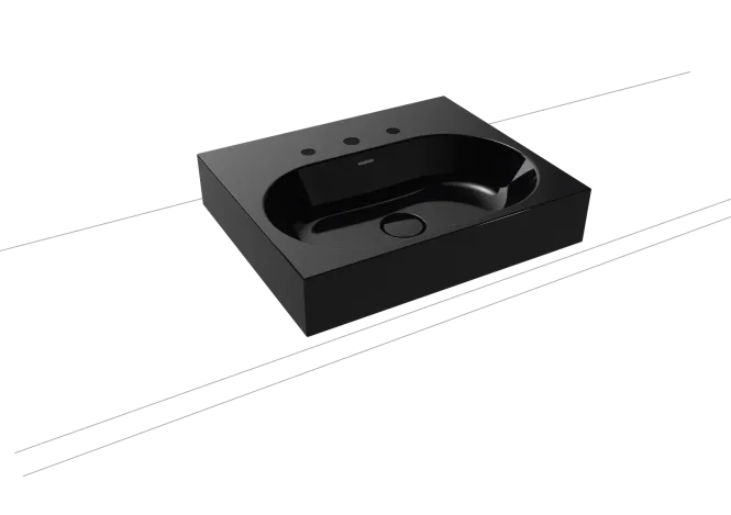 Hovedbilde Kaldewei CENTRO Mod 3057 Toppmontert Servant, 60x50 cm, Black, 3 ...