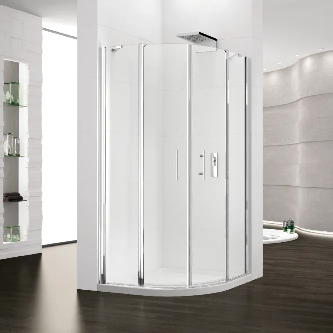 Hovedbilde OUTLET: Novellini Young Buet Dusjhjørne 75x90 cm - Fastfelt og ...