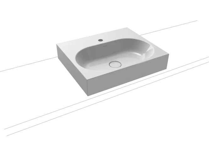 Hovedbilde Kaldewei CENTRO Mod 3057 Toppmontert Servant, 60x50 cm, Manhattan, 1 ...