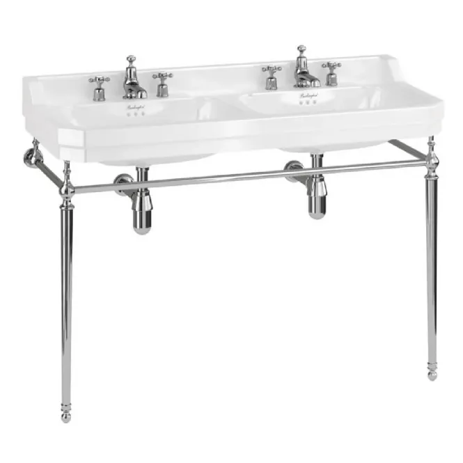 Hovedbilde Burlington Edwardian dobbel servant 120x51 cm inkl.rørstativ