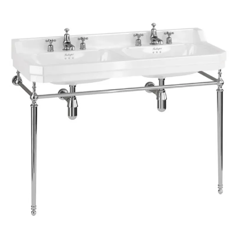 Burlington Edwardian dobbel servant 120x51 cm inkl.rørstativ