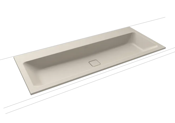 Hovedbilde Kaldewei CONO Mod 3082 Nedfelt Servant, 120x50 cm, Warm Grey 10, 0 ...