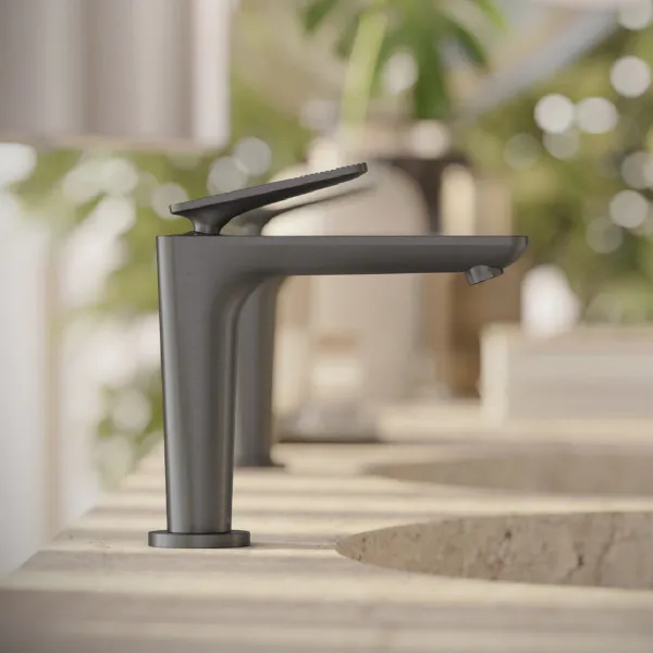 Hovedbilde Axor Citterio C 1-greps Servantbatteri 125 - Cubic Cut