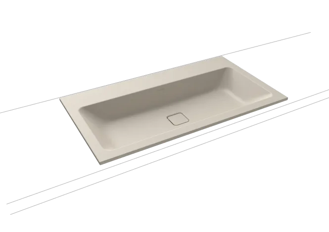 Hovedbilde Kaldewei CONO Mod 3081 Nedfelt Servant, 90x50 cm, Warm Grey 10, 0 ...