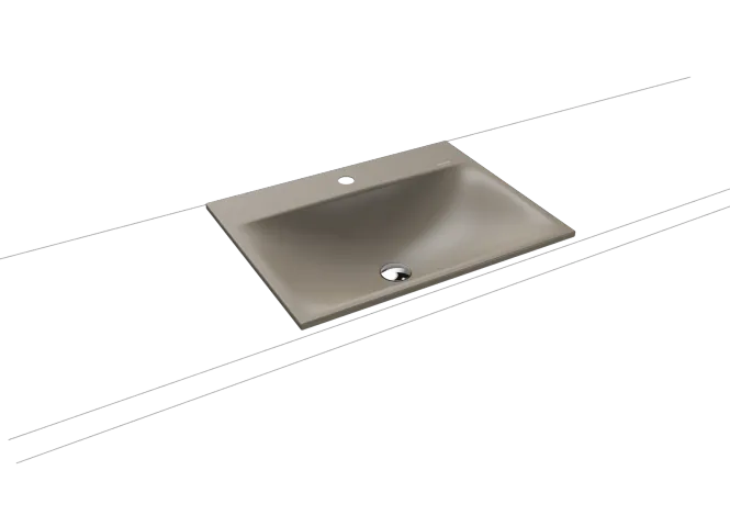 Hovedbilde Kaldewei SILENIO Nedfelt Servant Mod 3037 60x46 cm, Warm Grey 60, 1 ...