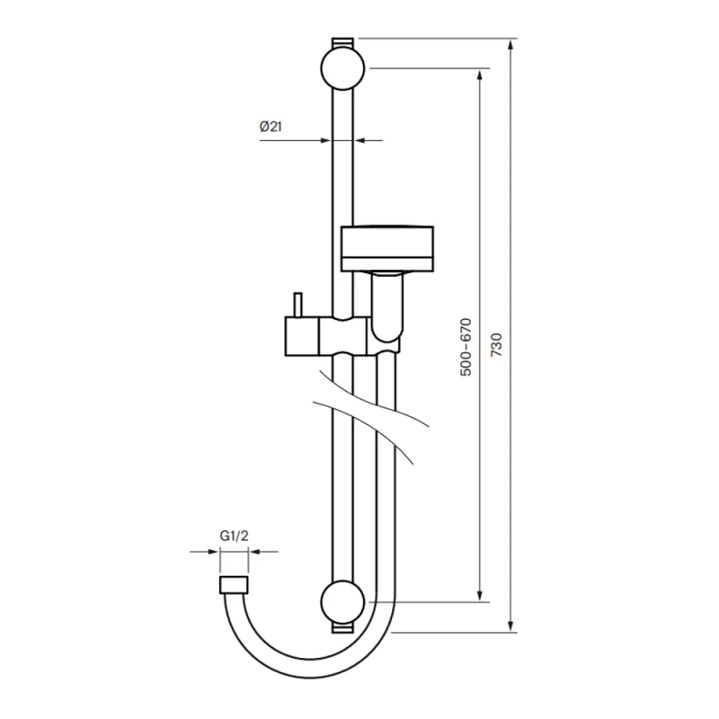 Tapwell ZSAL105 dusjgarnityr