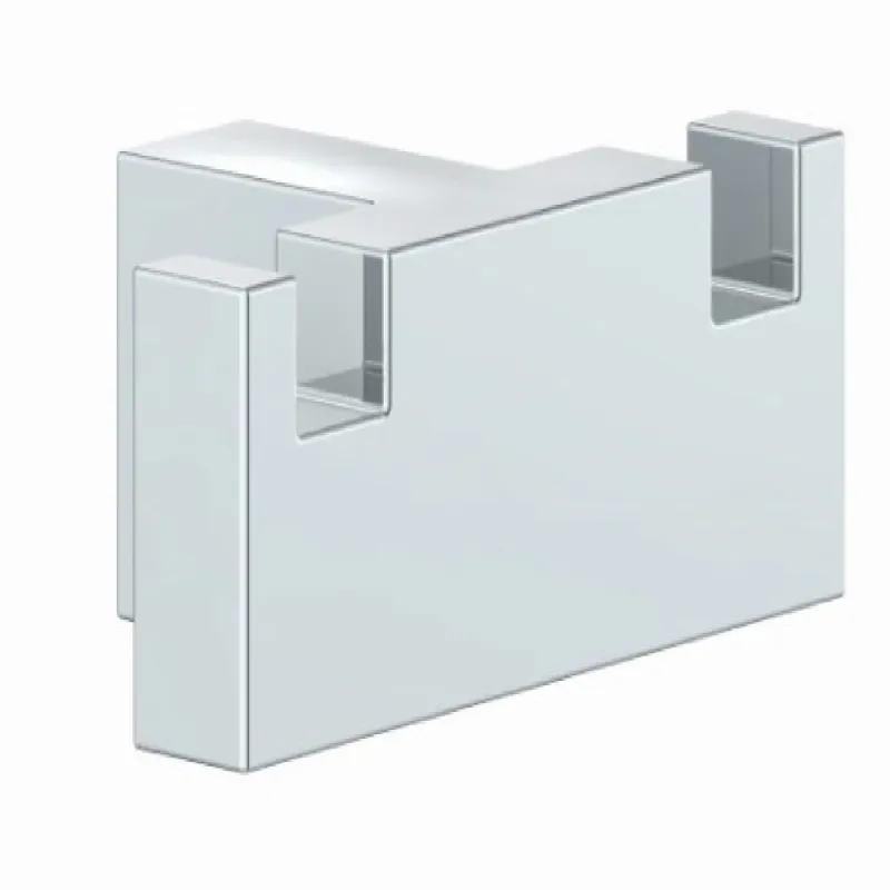 OUTLET: QTOO Håndklekrok duo 40 mm - mattbørstet