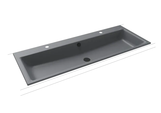 Hovedbilde Kaldewei PURO Mod 3169-D Dobbel Nedfelt Servant, 120x46 cm, Cool Grey ...