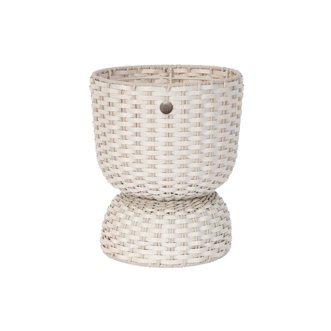 Hovedbilde Handed By Planter diabolo kurv Champagne liten