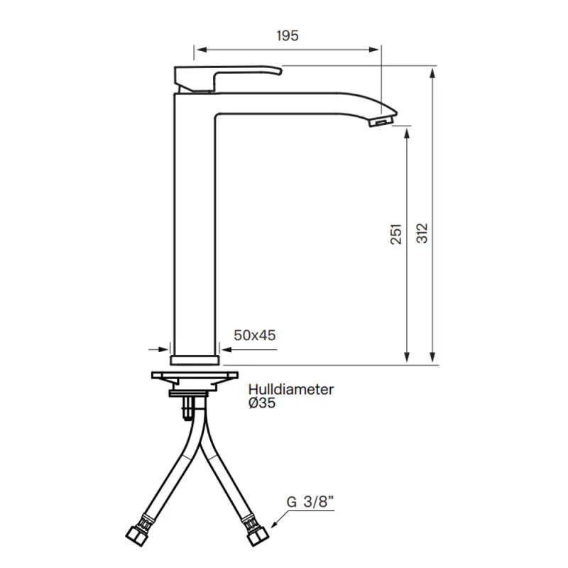 Tapwell LES081 servantbatteri