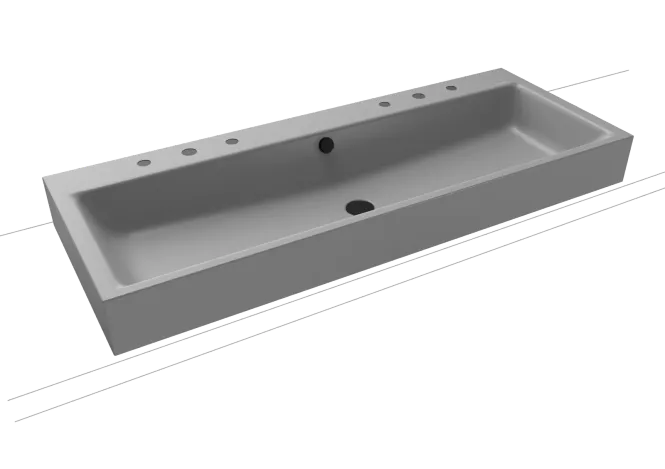 Hovedbilde Kaldewei PURO Mod 3168-D Dobbel Toppmontert Servant, 120x46 cm, Cool ...