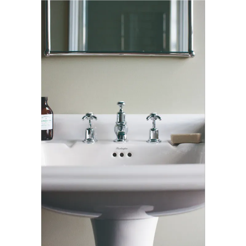 Burlington Classic servant 65x57.5 cm inkl.søyle i hvit