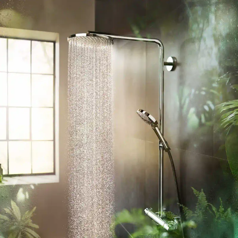 Hansgrohe Raindance Select S Showerpipe 240 1jet PowderRain