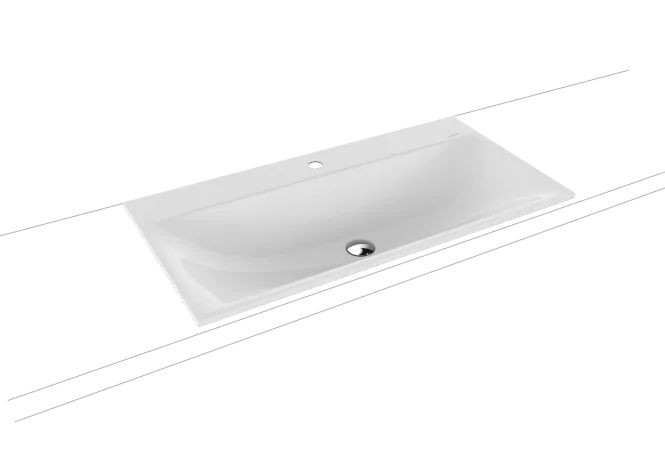 Hovedbilde Kaldewei SILENIO Nedfelt Servant Mod 3038 90x46 cm, Alpine White, 0 ...