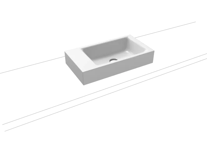 Hovedbilde Kaldewei PURO Mod 3166 Toppmontert Servant, 55x30 cm, Alpine White, 0 ...