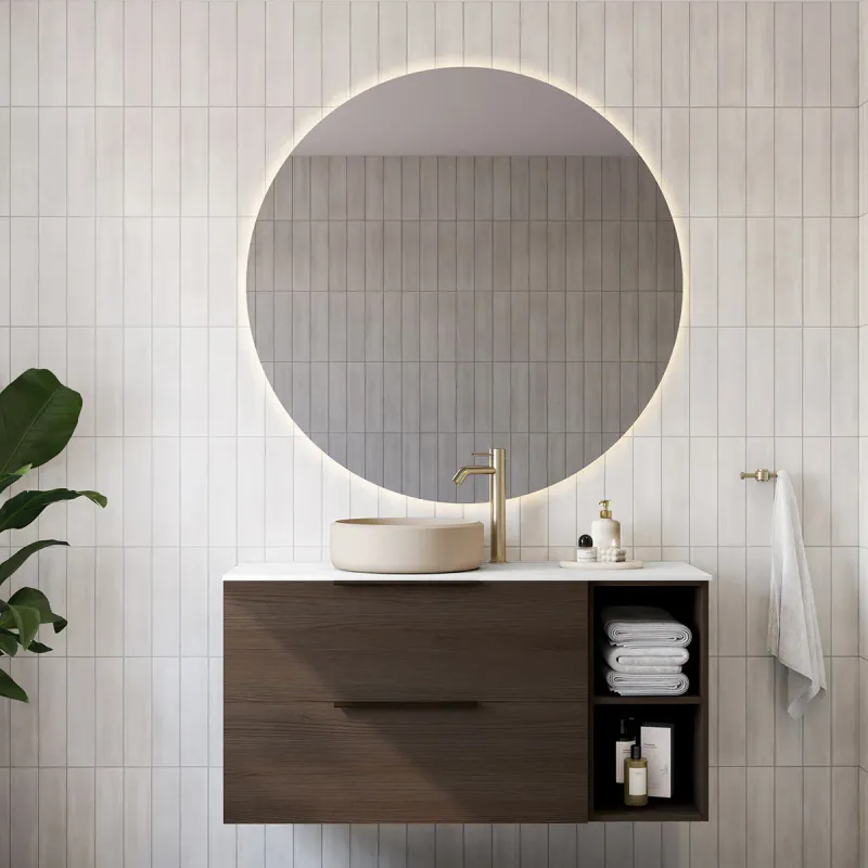 FossBad Benkeplate Dekton Neural 61-151 cm