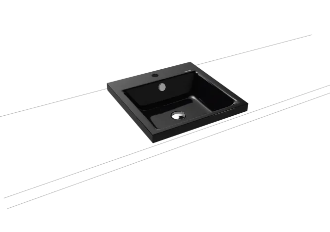 Hovedbilde Kaldewei PURO Mod 3153 Toppmontert Servant, 46x46 cm, Black, 1 ...