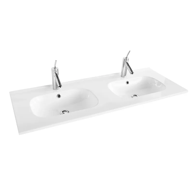 Dansani Kantate dobbel møbelservant 121-161 cm - porselen