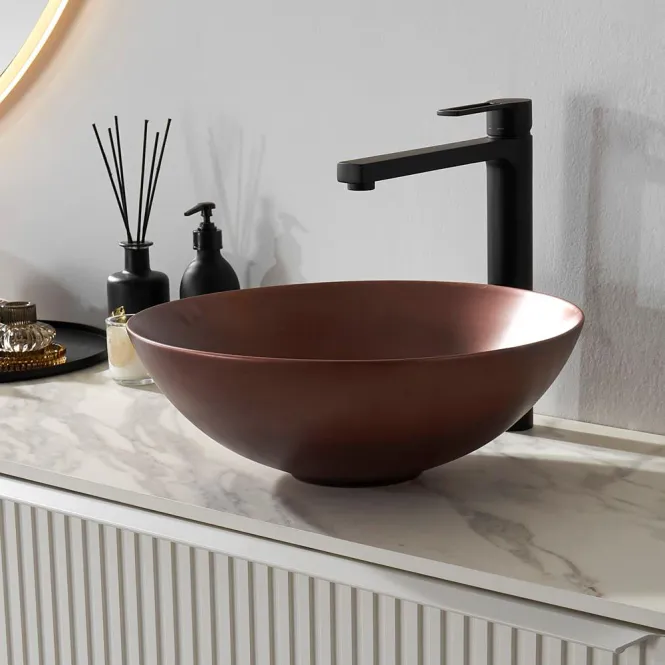 Hovedbilde Scala Bad Matteo servant ø40,5 cm toppmontert matt bronse