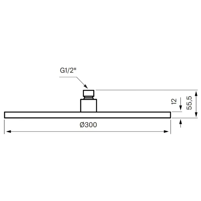 Hovedbilde Tapwell ZSOF079 taksil ø30 cm