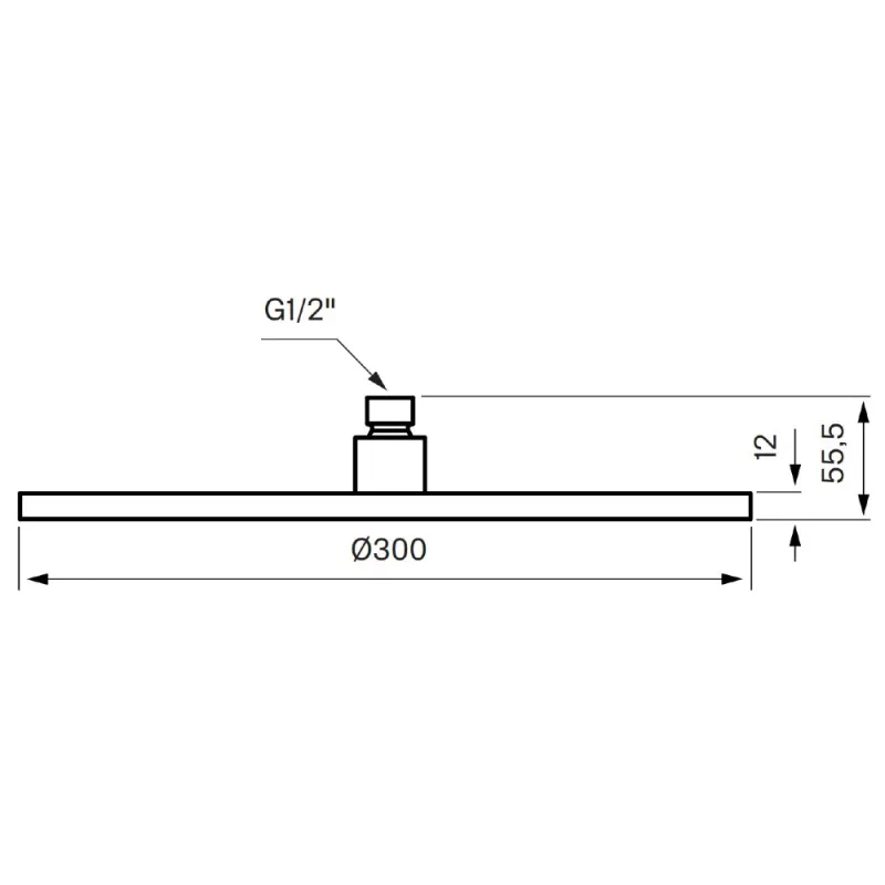 Tapwell ZSOF079 taksil ø30 cm