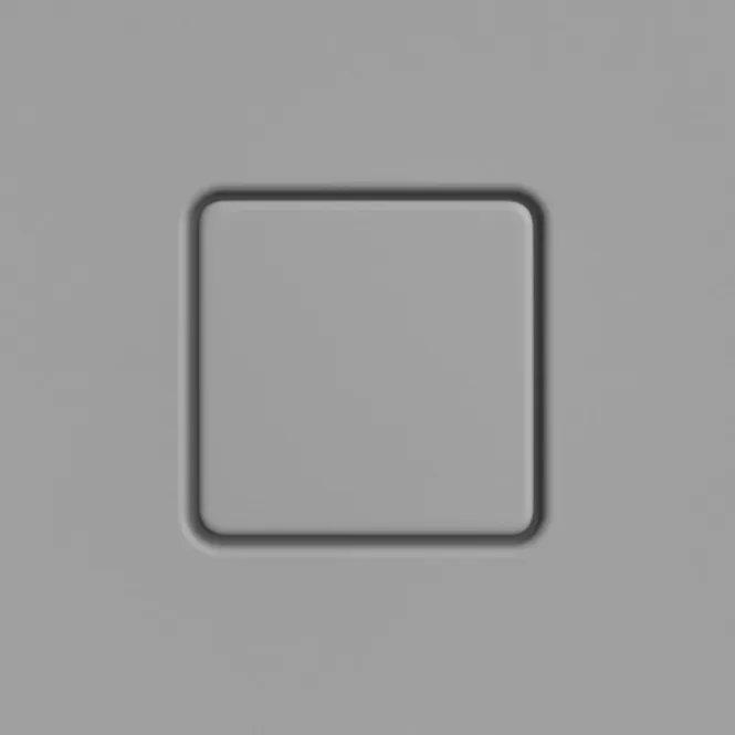Hovedbilde Kaldewei avløpsdeksel KA 120, Conoflat, Cool Grey 30, Invisible Grip