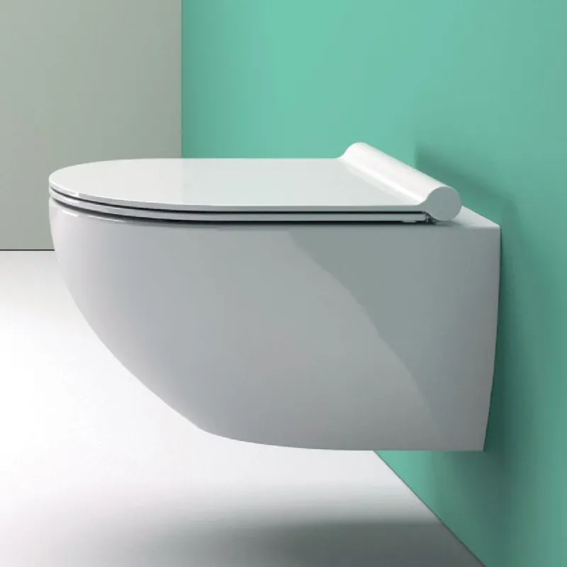 Catalano Sfera Vegghengt Toalett Silentech 50 cm  - Hvit