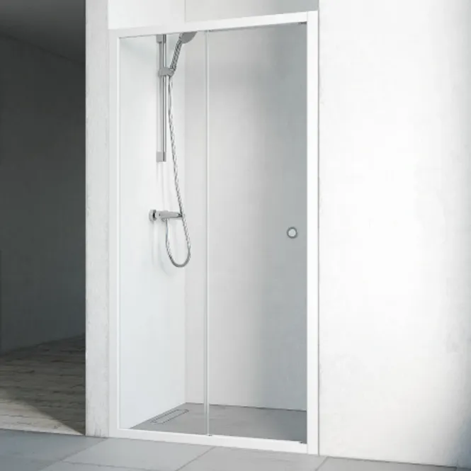 Hovedbilde Macro Flow 2D skyvedør for dusjnisje