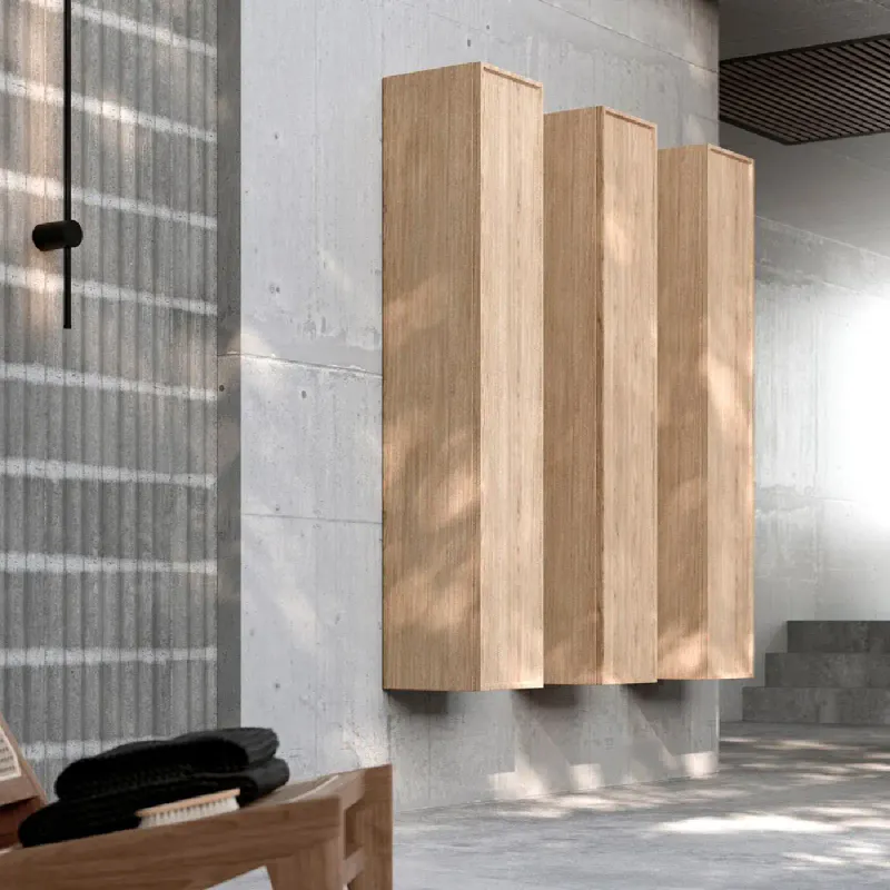 INR Air Wood 40x160 cm høyskap med hyller