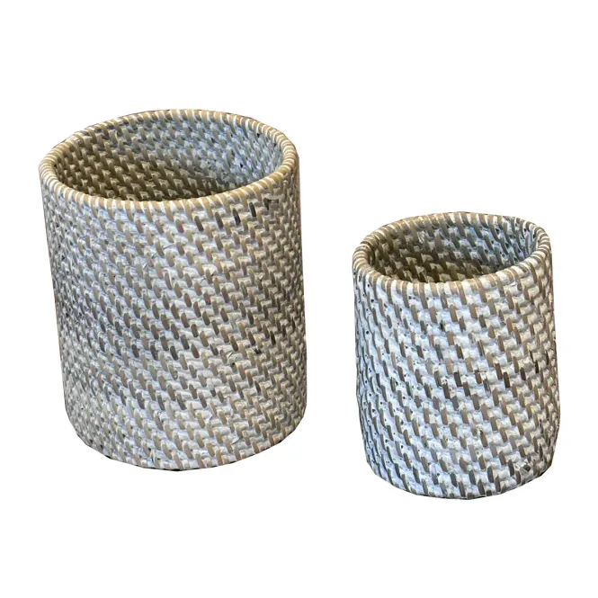 Hovedbilde Lombok White Wash Sylinderholder