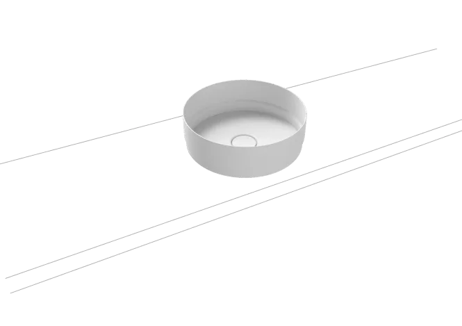 Hovedbilde Kaldewei NUEVA Mod 3191 Toppmontert Servant, 38x38 cm, Alpine White, ...