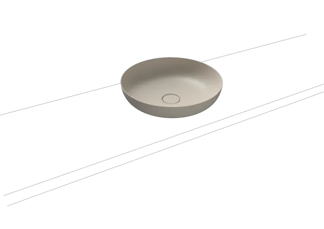 Hovedbilde Kaldewei MIENA Mod 3180 Toppmontert Servant, 45x45 cm, Warm Grey 10, ...