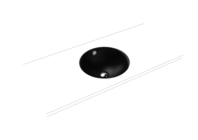 Hovedbilde Kaldewei CLASSIC Mod 3183 Underlimt Servant, 43.2x43.2 cm, Black Matt ...