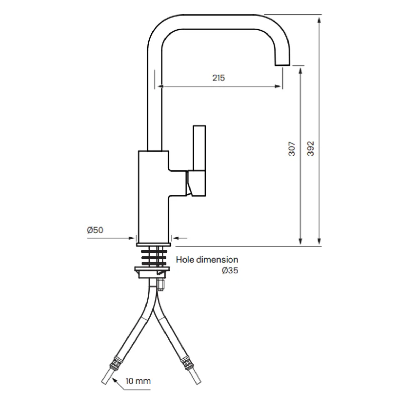 Tapwell ARM980 kjøkkenbatteri