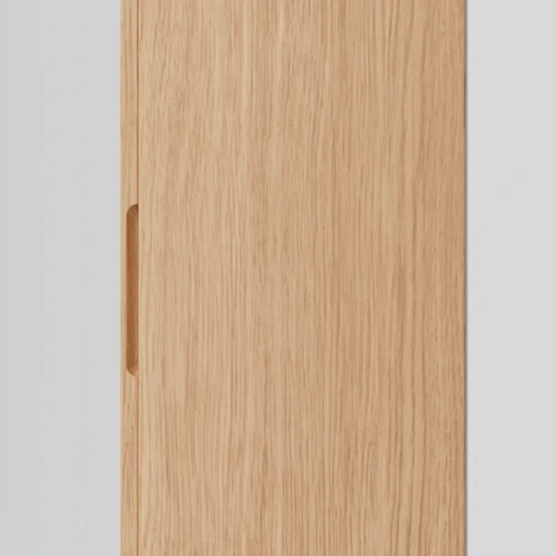 OUTLET: INR Solid Høyskap 30x30x160 cm Natural Oak Høyre