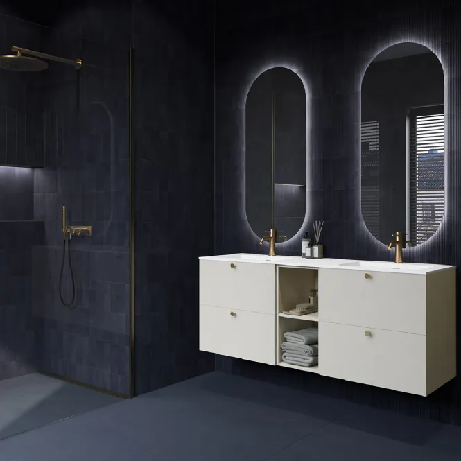 Hovedbilde FossBad Dis Møbelservant 121-161 cm - Corian