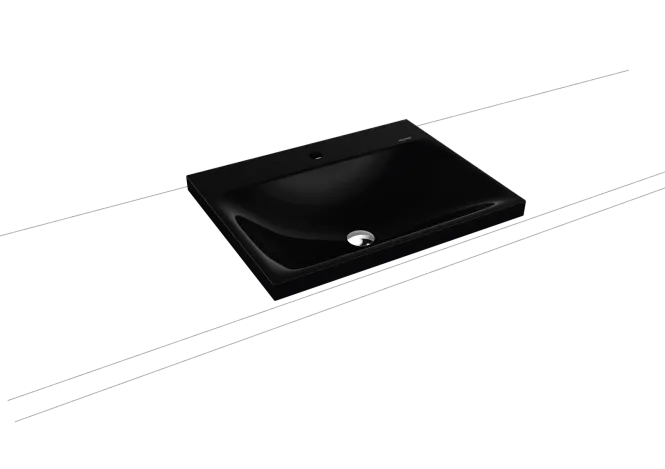 Hovedbilde Kaldewei SILENIO Toppmontert Servant Mod 3040 60x46 cm, Black, 1 ...