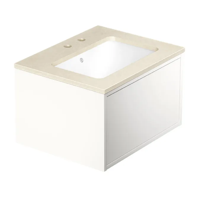 Hovedbilde Gustavsberg Ducentic Servantskap 60 cm med Beige Royal Benkeplate og ...