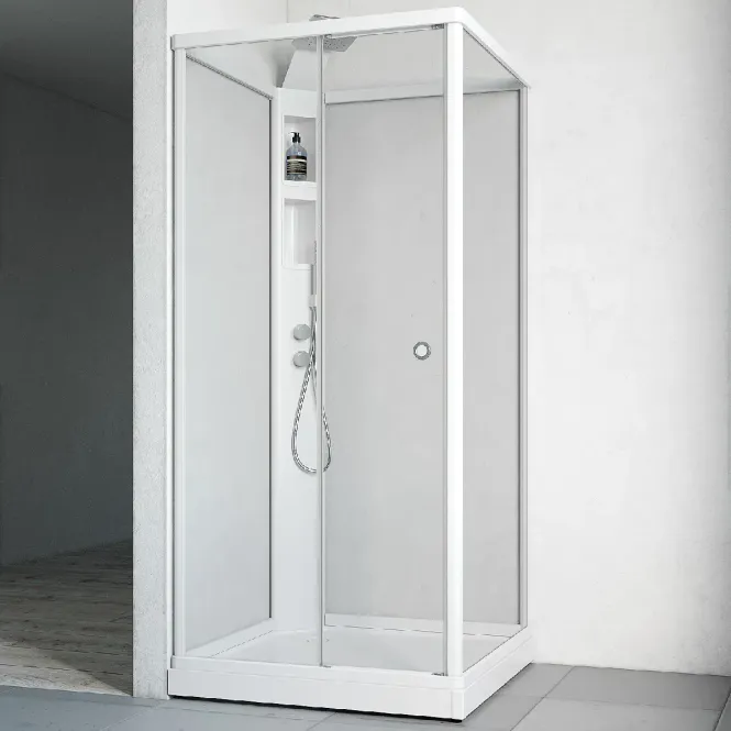 Hovedbilde Macro Flow Front dusjkabinett - Innfelt blandebatteri