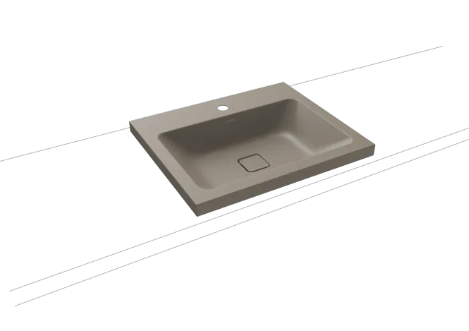 Hovedbilde Kaldewei CONO Mod 3083 Toppmontert Servant, 60x50 cm, Warm Grey 60, 1 ...