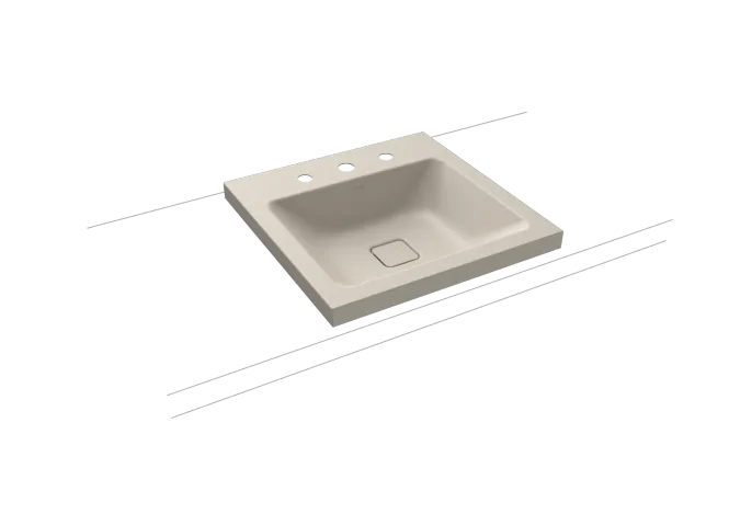 Hovedbilde Kaldewei CONO Mod 3076 Toppmontert Servant, 50x50 cm, Warm Grey 10, 3 ...