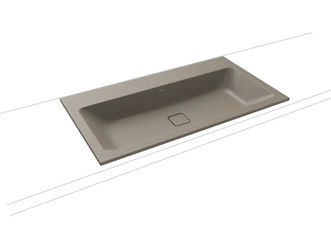 Hovedbilde Kaldewei CONO Mod 3081 Nedfelt Servant, 90x50 cm, Warm Grey 60, 0 ...